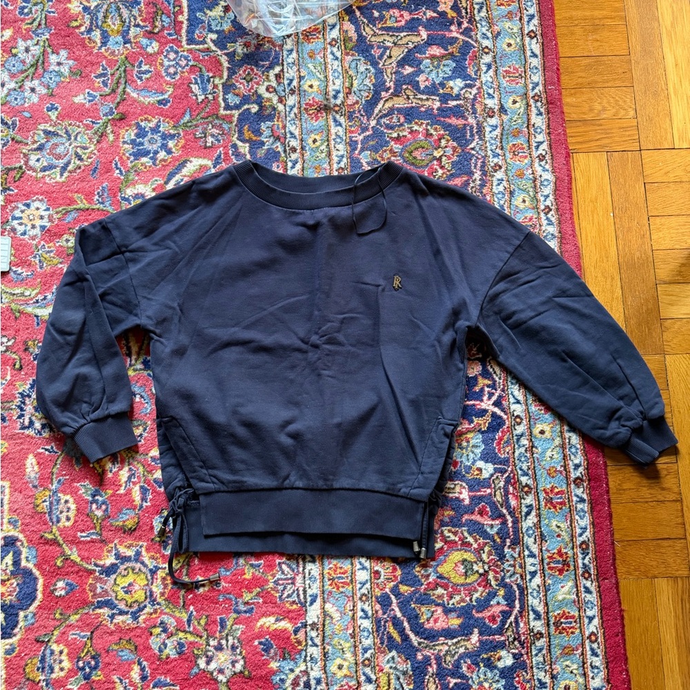River Island Dark Blue Sweatshirt